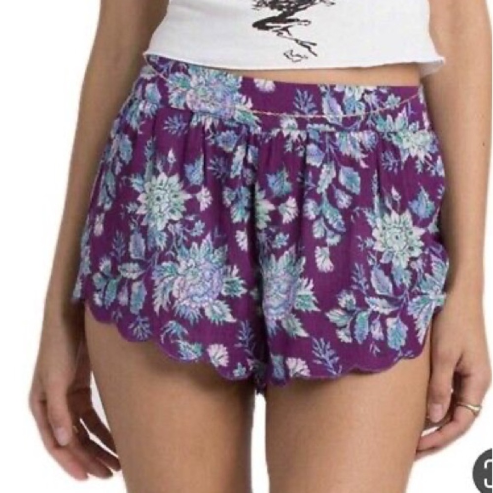 BILLABONG Beyond Sunrise Womens Shorts Large Boho Flowy